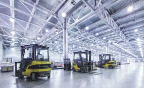 Industrie-Logistik-Lagerflächen