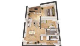 TOP 20: 3 Zimmerwohnung mit Loggia