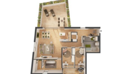TOP 28: 4 Zimmerwohnung mit Dachterrasse