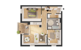 TOP 07: 3 Zimmerwohnung mit Loggia