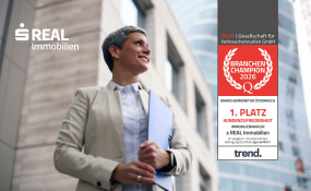Ausgezeichnete Kundenzufriedenheit: Platz 1 für s REAL