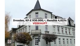             Investment property in 01067 Dresden/Leipzig/Chemnitz
    